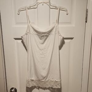 Maurices Cream Sleeveless Top